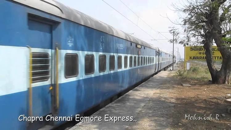 Kaveri Express 76 ET WAM4 Chapra Chennai Ganga Kaveri Express YouTube