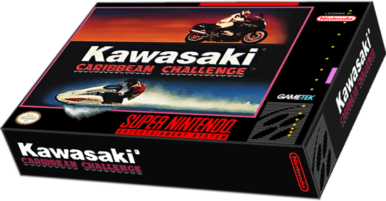 Kawasaki Caribbean Challenge Nintendo SNES Used Games Kawasaki Caribbean Challenge SNES