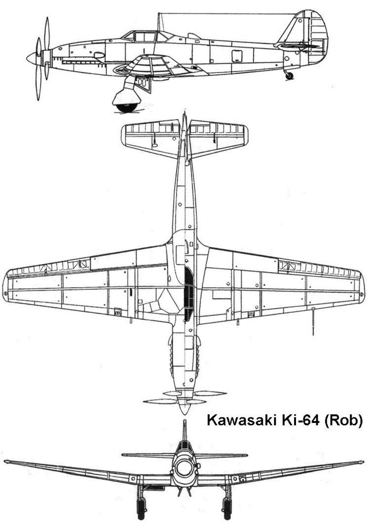 Kawasaki Ki-64 Kawasaki Ki64 Rob Info