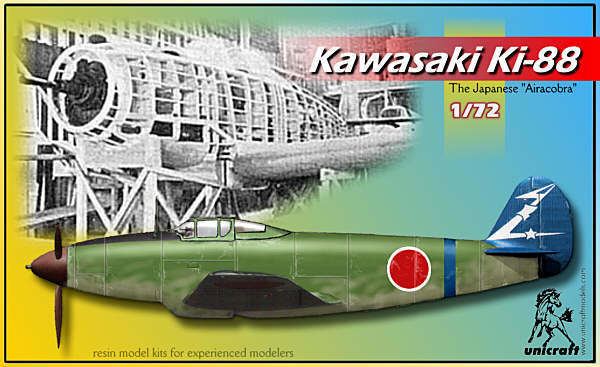 Kawasaki Ki-88 Unicraft Models 172 Ki88