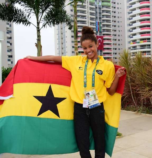 Kaya Forson Kaya Forson Forget the good looks Ghana39s first female Olympics