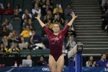 Kayla Hoffman Balancing gymnastics and academics pays off for Tide39s