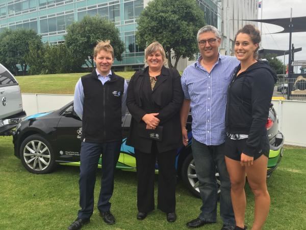 Kayla Imrie Volkswagen NZ rewards hard working Olympian39s parents with a trip to