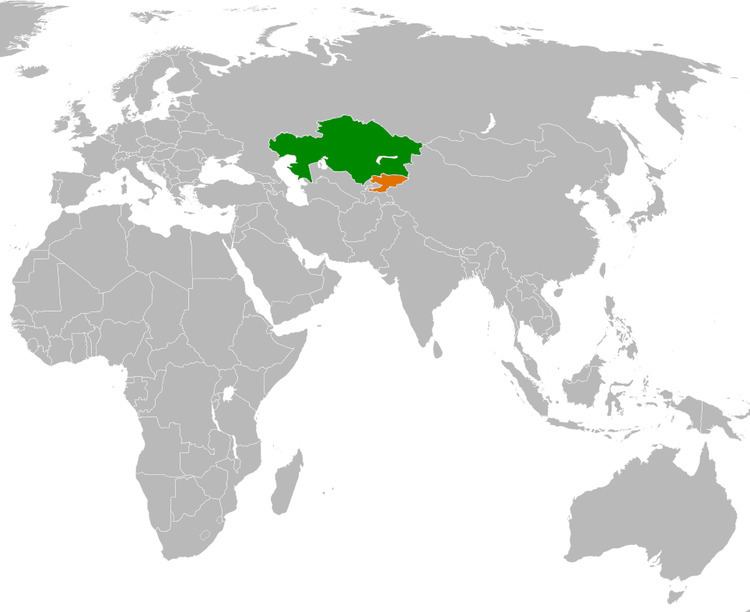 Kazakhstan–Kyrgyzstan relations