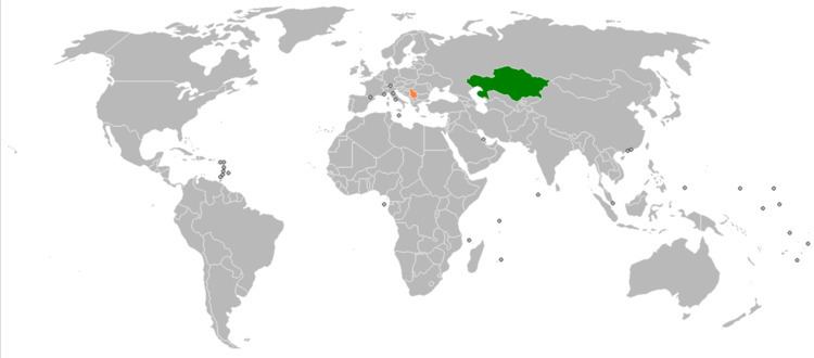 Kazakhstan–Serbia relations