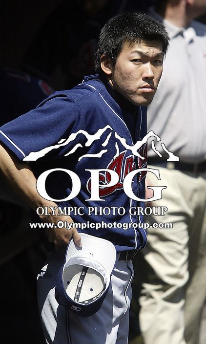 Kazuhito Tadano Cleveland Indians pitcher Kazuhito Tadano before the July.