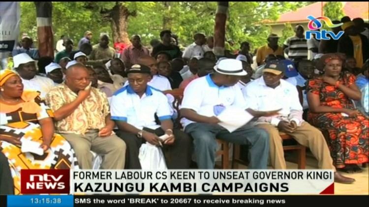 Kazungu Kambi Former labour CS Kazungu Kambi keen to unseat governor Amason Kingi