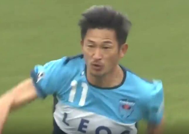 Kazuyoshi Miura Kazuyoshi Miura World39s oldest player is still scoring