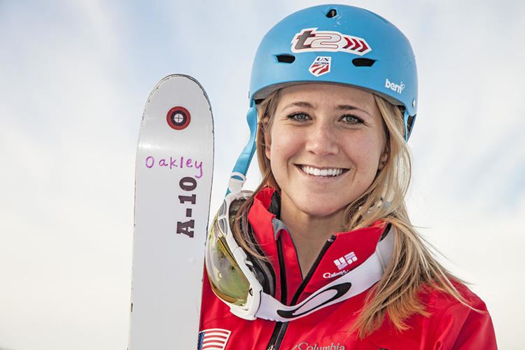 K.C. Oakley KC Oakley Piedmont Freestyle Skier Sets Her Sights on
