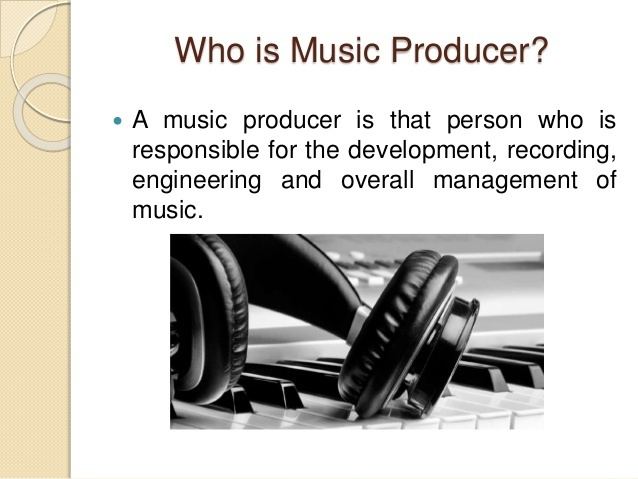 K.E. on the Track KE On The Track Types of music producer in the Music Industry