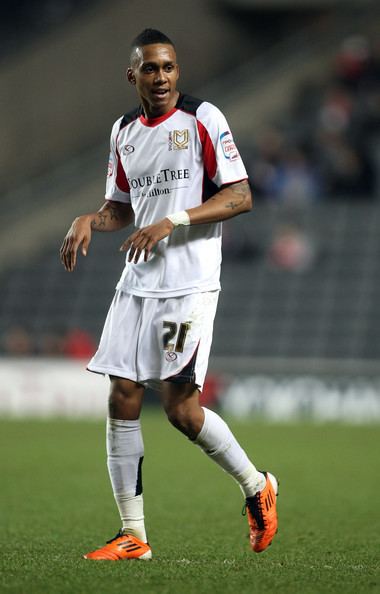 Keanu Marsh-Brown Keanu MarshBrown Photos MK Dons v Peterborough United