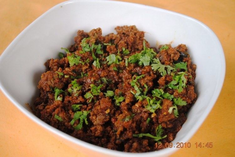 Keema Peppermill Andhra Keema Curry
