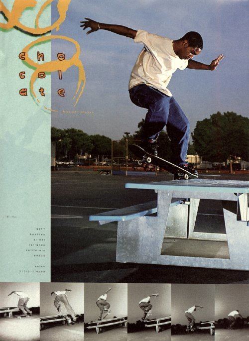 Keenan Milton Keenan Milton Chocolate 1997 Skateboarding Is