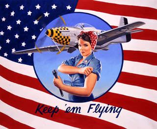 Keep 'Em Flying Keep em Flying Pinup Art Spiderwebart Gallery