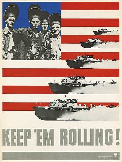 Keep 'Em Rolling LEO LIONNI 19101999 KEEP EM ROLLING Group of 3 posters