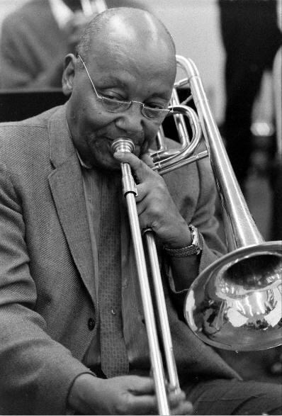 Keg Johnson One of the trombonists in the Ray Charles Orchestra Keg Johnson