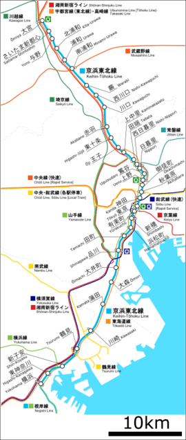 Keihin-Tōhoku Line Linea KeihinThoku Wikipedia