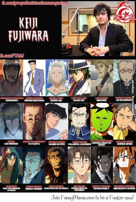 In Memory of Keiji Fujiwara, Voice of Leorio and Maes Hughes