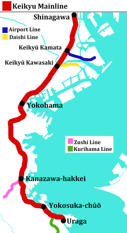 Keikyū Zushi Line - Wikipedia