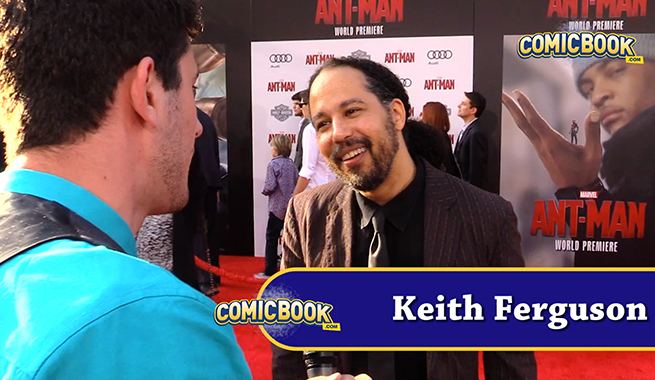 Keith Ferguson (voice actor) Keith Ferguson On AntMan39s Red Carpet Comicbookcom