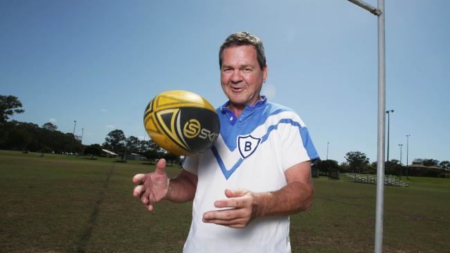 Keith Harris (rugby league) Canterbury Bulldogs fan and former player Keith Harris will be glued