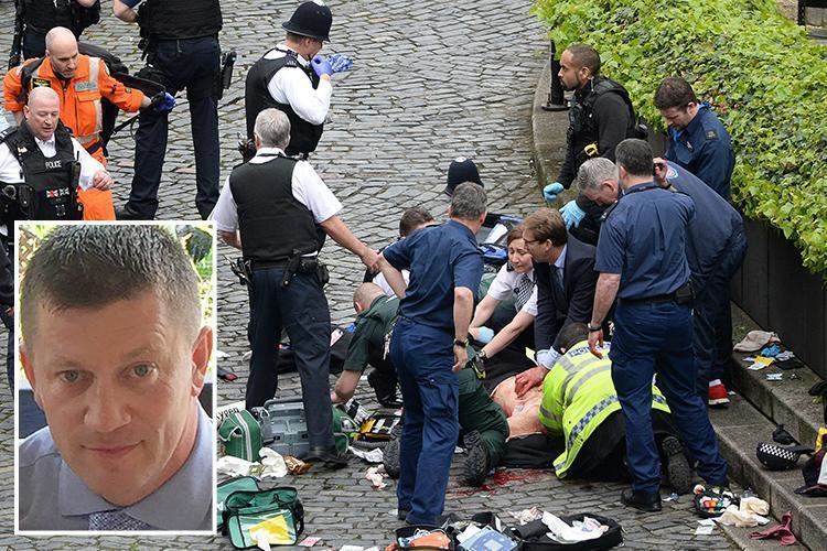 Keith Palmer (businessman) Who was PC Keith Palmer and when is his funeral London attack hero