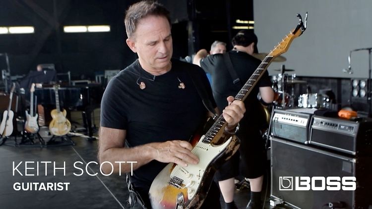 Keith Scott (musician) BOSS Chats with Keith Scott Guitarist for Bryan Adams YouTube