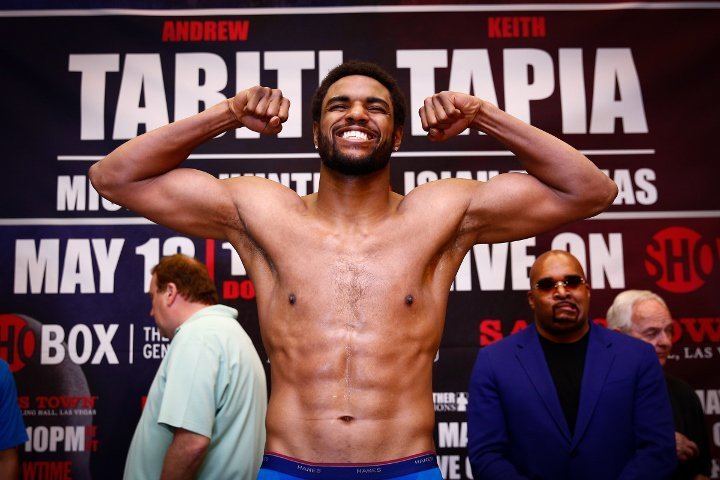 Keith Tapia Photos Andrew Tabiti Keith Tapia Nearly Erupts at Weighin Boxing
