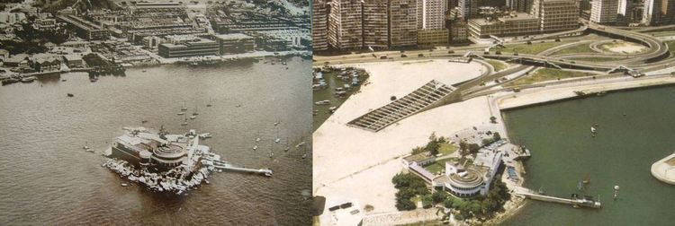 Kellett Island Kellett Island off Causeway Bay reclaimed in 1969 HongKong