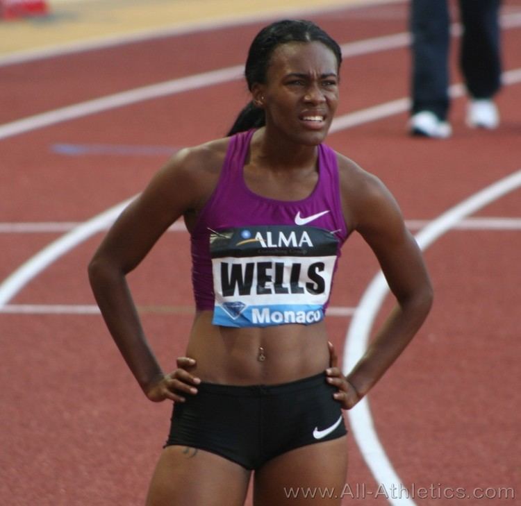 Kellie Wells (athlete) Profile of Kellie WELLS AllAthleticscom