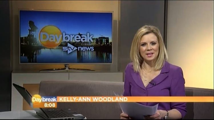 Kelly Ann Woodland UK Regional News Caps KellyAnn Woodland STV News Daybreak