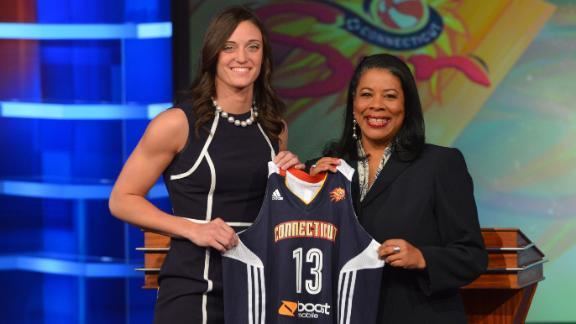 Kelly Faris espnW WNBA Draft Kelly Faris