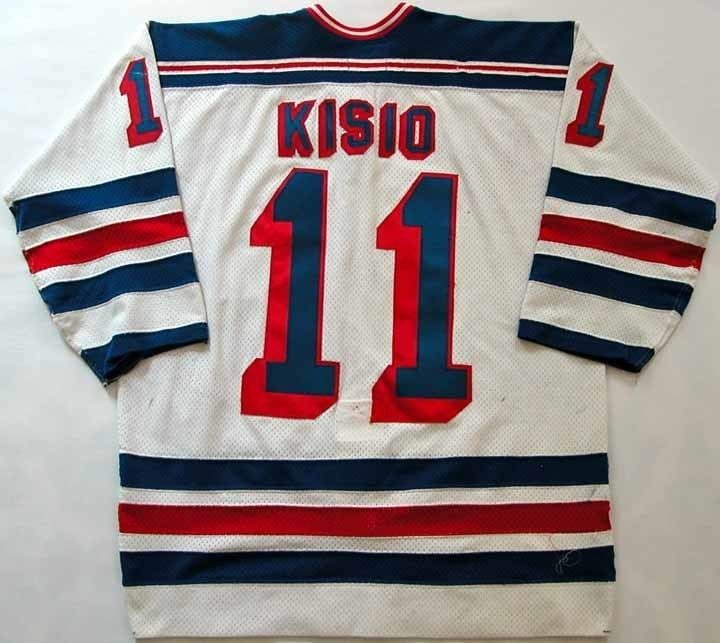 Kelly Kisio Late 198039s Kelly Kisio Rangers Game Worn Jersey