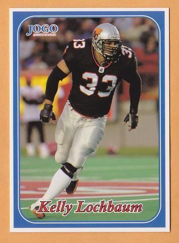 Kelly Lochbaum Kelly Lochbaum CFL card 2003 Jogo 120 BC Lions Northern Arizona