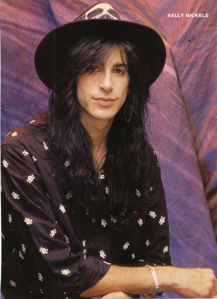 Kelly Nickels KELLY NICKELS LA Guns amp TESLA pinup Hot closeup in hat