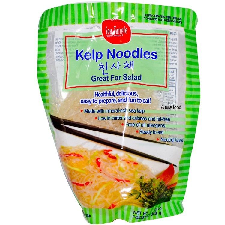 Kelp noodles Sea Tangle Noodle Company Kelp Noodles 12 oz 340 g iHerbcom