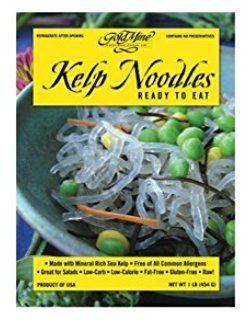 Kelp noodles Amazoncom Gold Mine Kelp Noodles 16Ounce Pack of 6 Dried