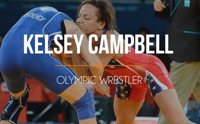 Kelsey Campbell 064 Kelsey Campbell How she wrestled on a bet and ended