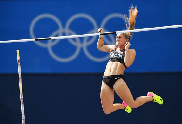 Kelsie Ahbe Kelsie Ahbe Photos Photos Athletics Olympics Day 11 Zimbio