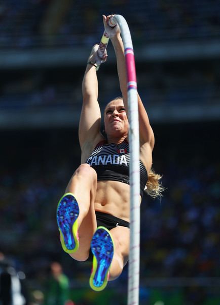 Kelsie Ahbe Kelsie Ahbe Photos Photos Athletics Olympics Day 11 Zimbio