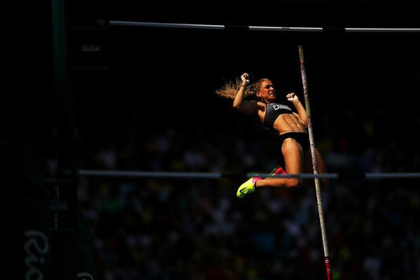 Kelsie Ahbe Kelsie Ahbe Photos Photos Athletics Olympics Day 11 Zimbio