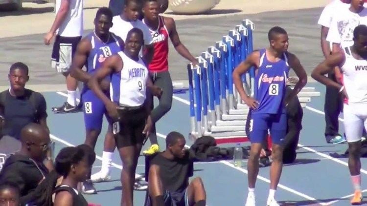 Kemarley Brown The Big Smooth Kemarley Brown takes the 100m at the Bob