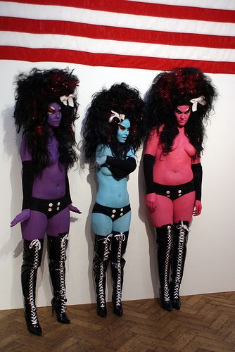  Kembra nackt Pfahler Kembra Pfahler