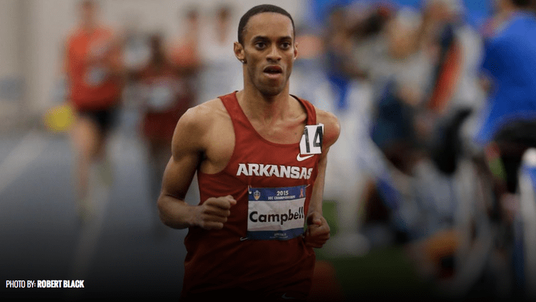 Kemoy Campbell NCAATF Podium Hunt Kemoy Campbell Arkansas Razorbacks