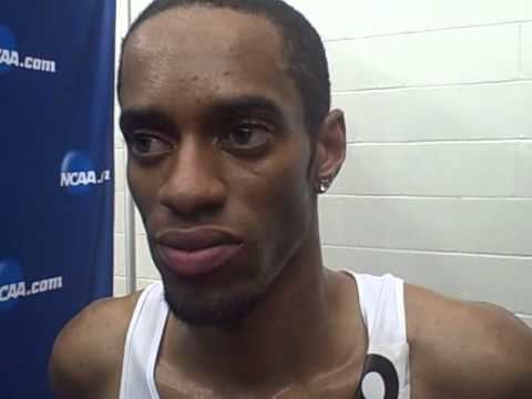 Kemoy Campbell Kemoy Campbell of Arkansas After His Surprise 2nd Place in the 3000m