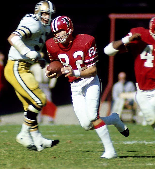 Ken Burrow Ken Burrow 1973 vs Saints 627 NFLAtlanta Falcons Pinterest