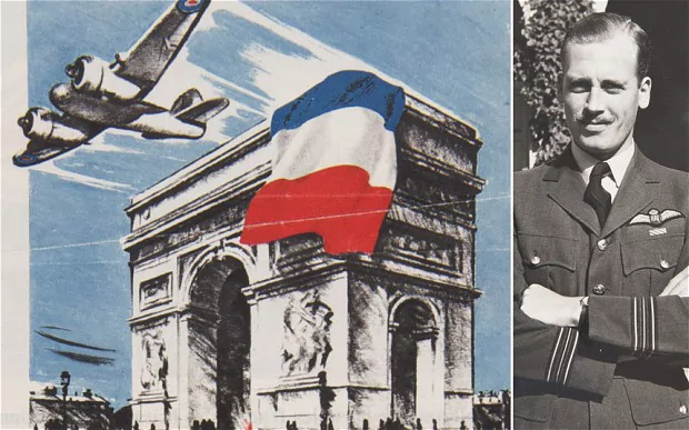 Ken Gatward The RAF pilot who dropped the Tricolor on occupied Paris Telegraph