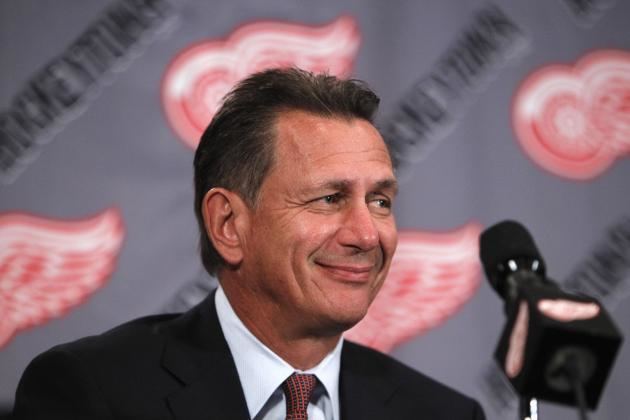 Ken Holland Is Detroit Red Wings GM Ken Holland Moving Away from