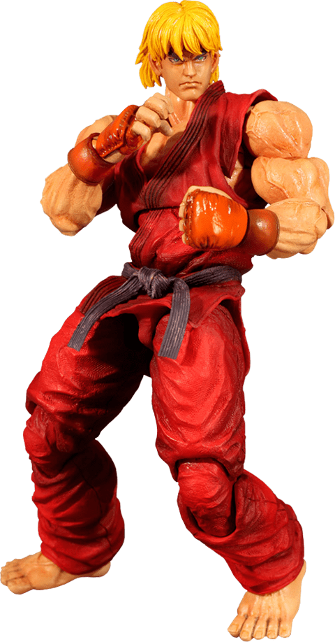Ken Masters Street Fighter Ken Masters Collectible Figure by Square Enix