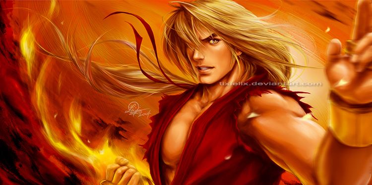 Ken Masters Ken Masters Alpha by TixieLix on DeviantArt